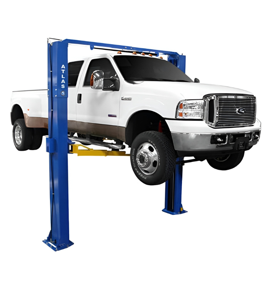 Atlas PV10PX Adjustable Two-Post Overhead Lift – 10,000 lb, Sym/Asym Config