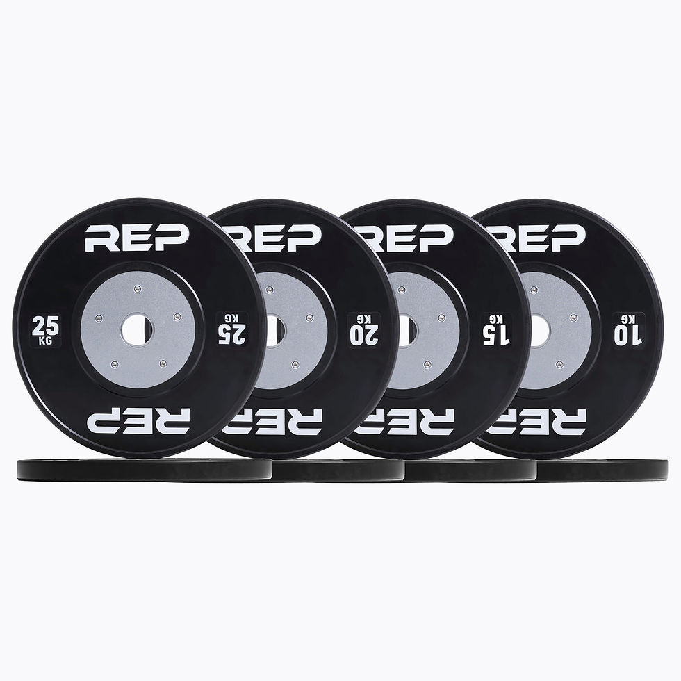 Thumbnail: Black Competition Bumper Plate Sets (KG)