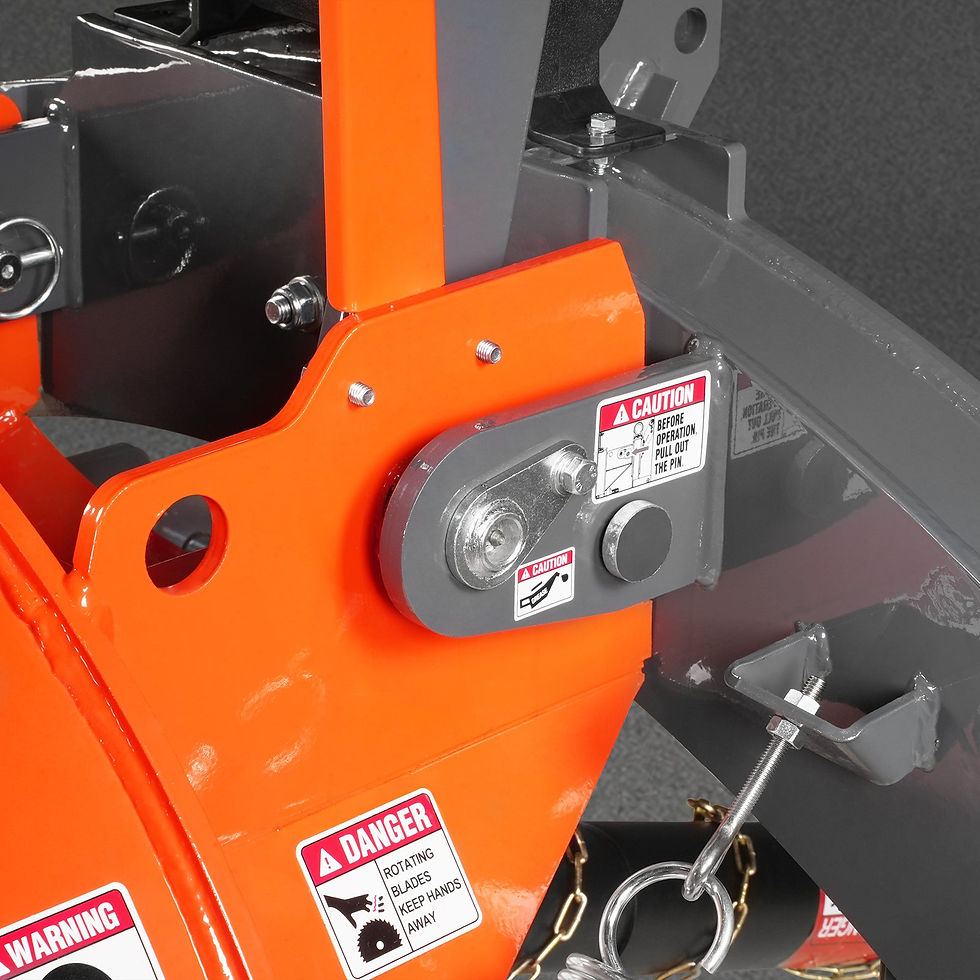 Thumbnail: 3-Point PTO Stump Grinder with 34 Carbide Teeth (PTO Shaft Included with Slip