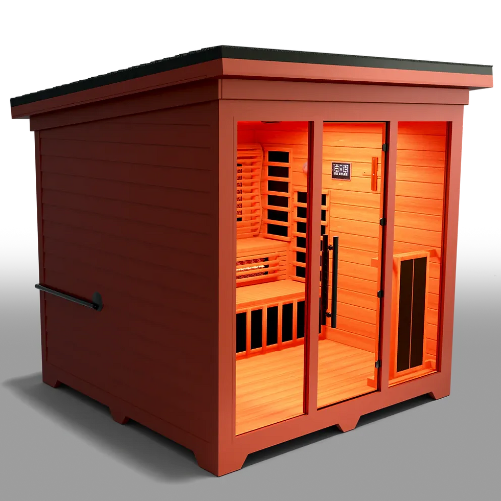 Medical Sauna Nature X Outdoor 6-8 Person Infrared Sauna