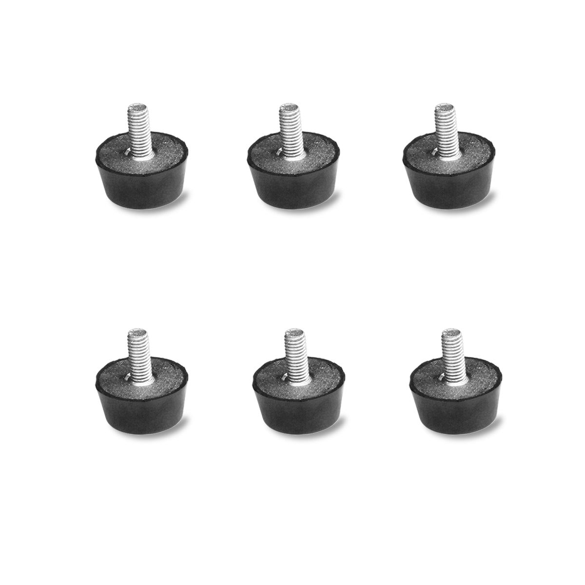 ( 1 Pack / 6 Pcs ) Replacement Rubber Mats for Tracked Dumper D50HTFL (SKU