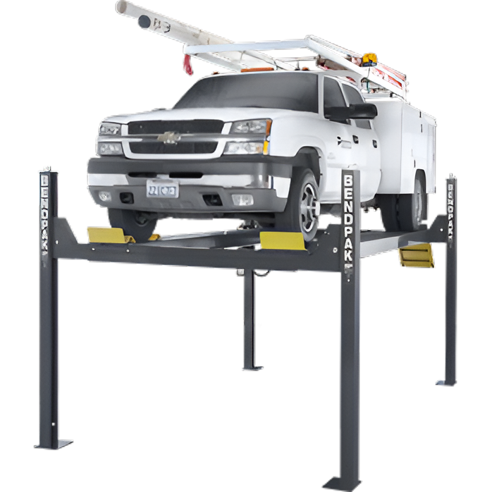 BendPak HD-14T Four-Post Lift – 14,000 lb, Extra-Tall 82" Rise