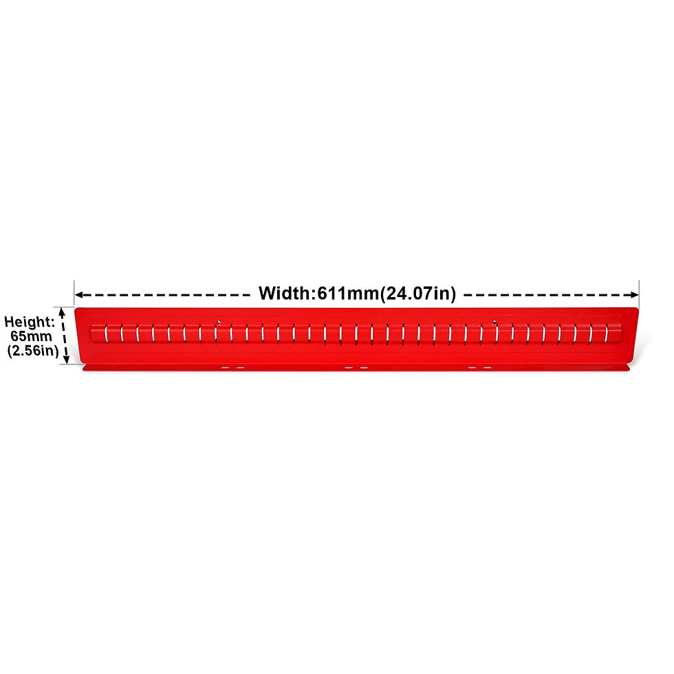 (1 Pack/6 Pcs Depth24.07"Height2.56")Extra Drawer Long Dividers For Modular Tool