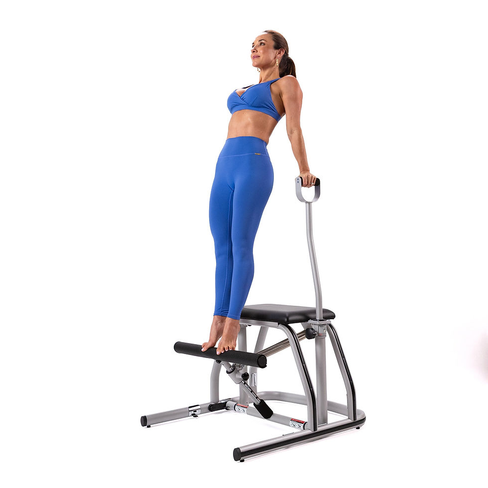 Thumbnail: Peak Pilates® MVe® Single Pedal Chair with Handles