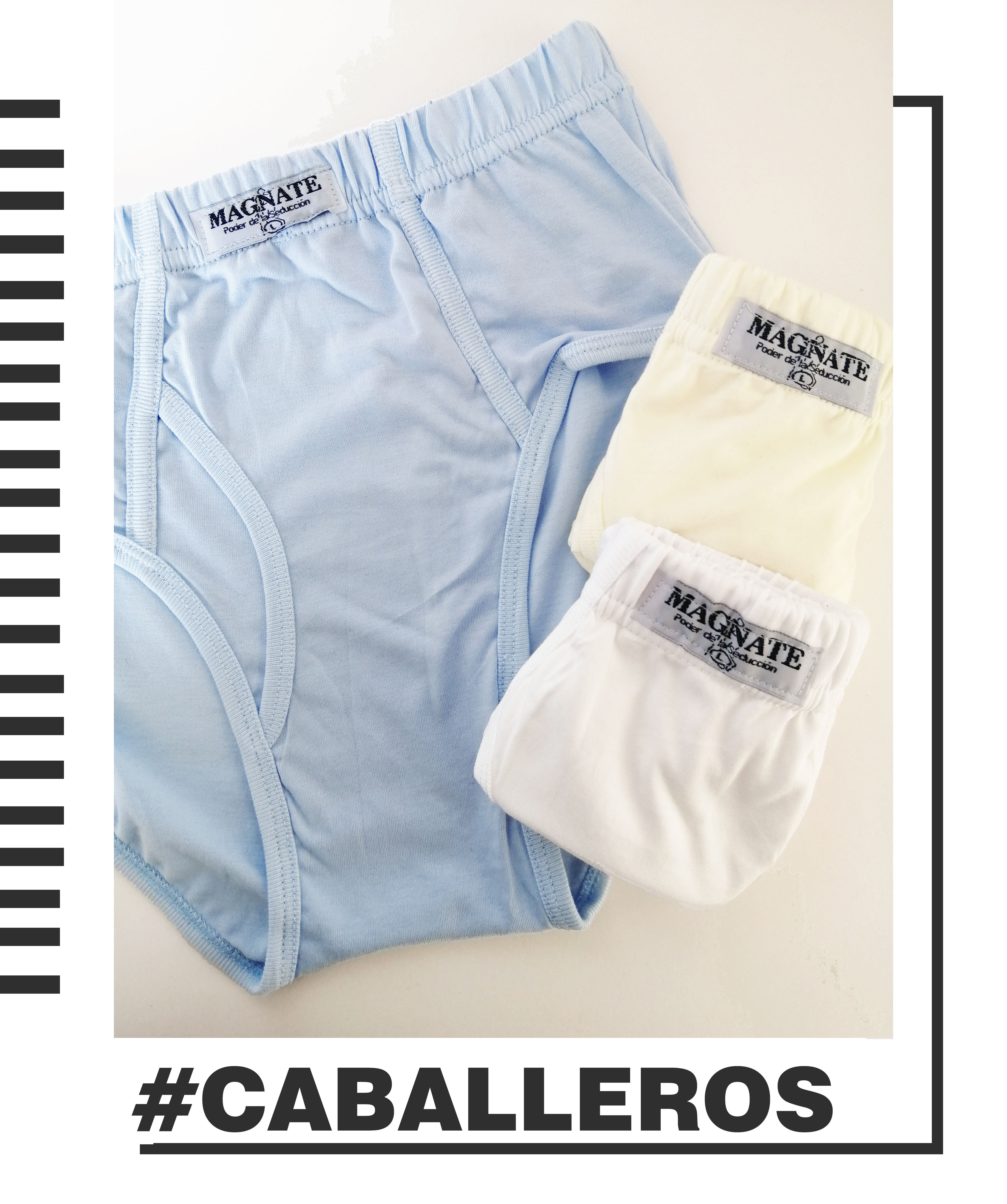 Trusa caballero bragueta x3und
