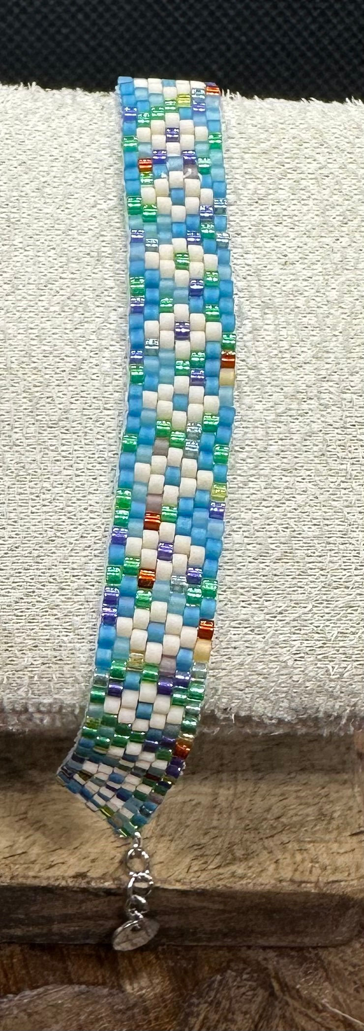Miniature : KAI - Blue Miyuki Diamonds Bracelet