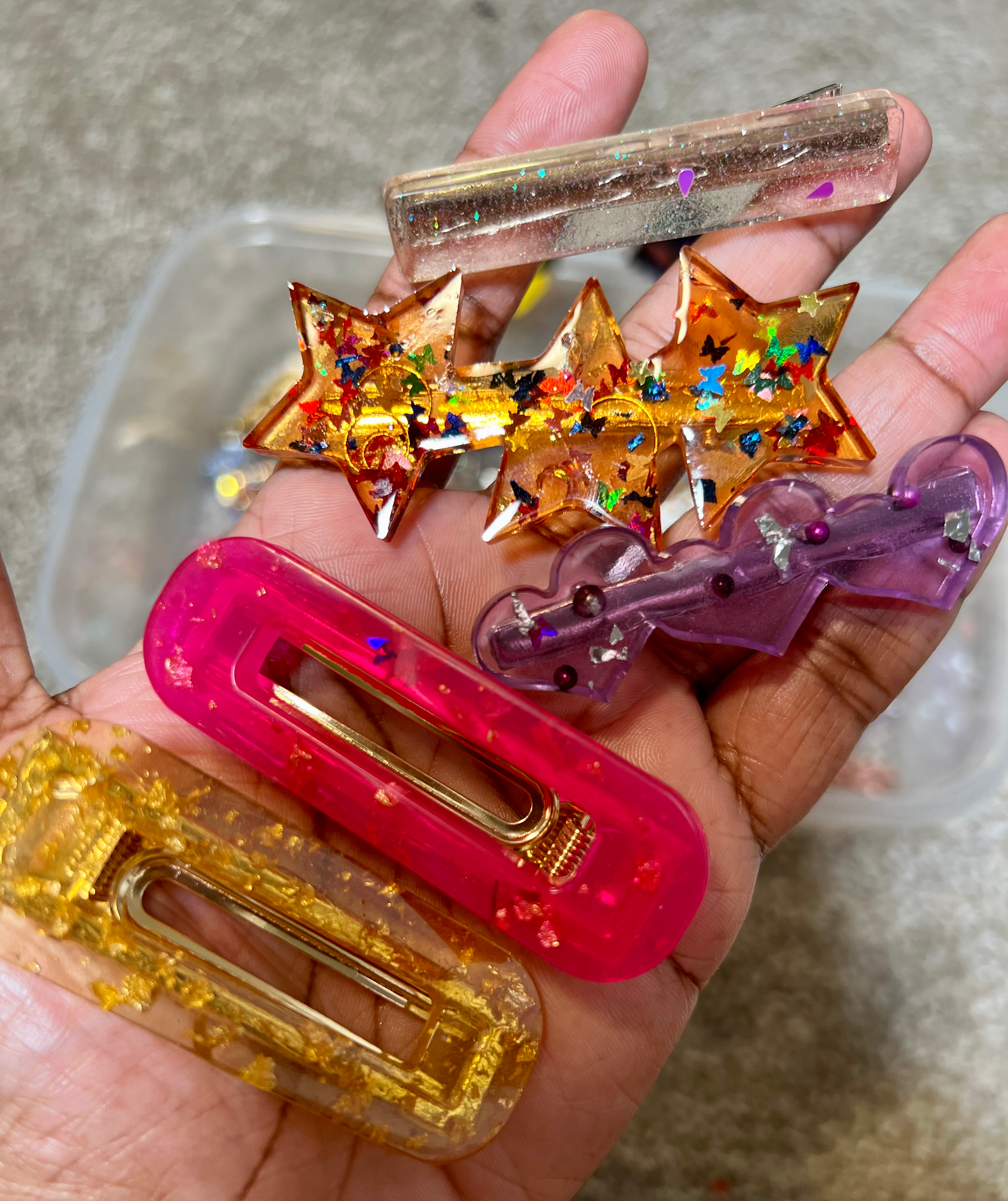 Custom Orders ( Hair Clips )