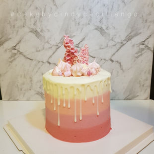 Pink Ombre Cake