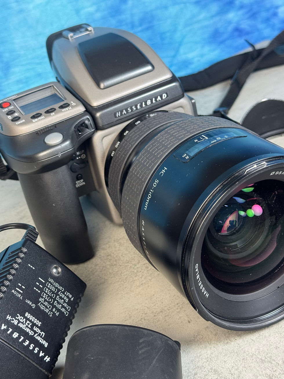 Thumbnail: Hasselblad H4D 60 w/50-110mm extra battery 