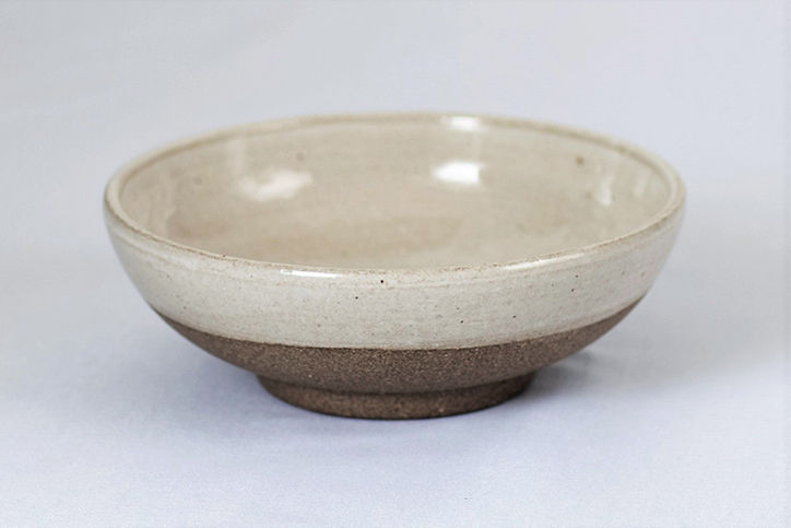 White soup bowl