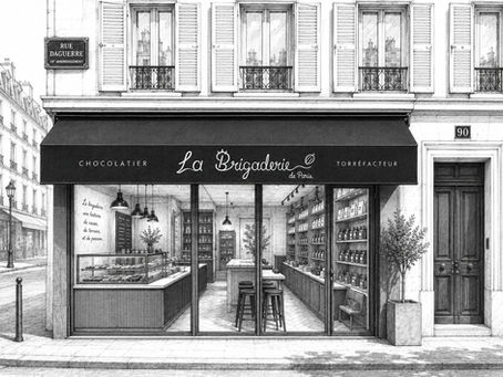 Devanture boutique paris 14