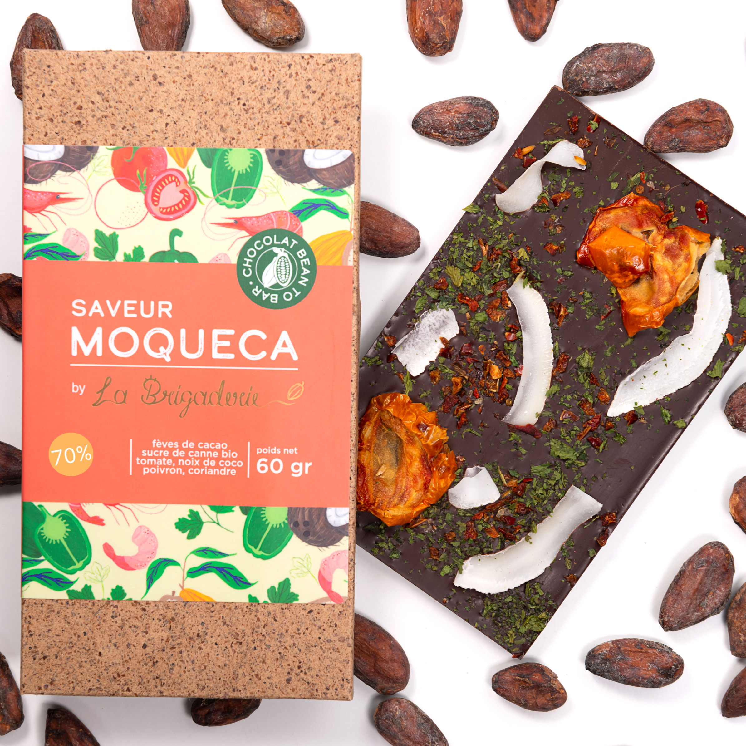 Chocolat bean to bar ORIGENS Moqueca