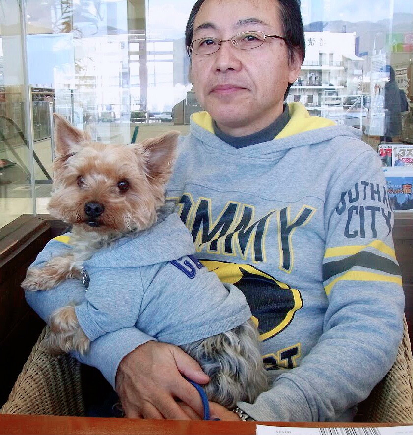 松嶋周一先生と愛犬ラッキー