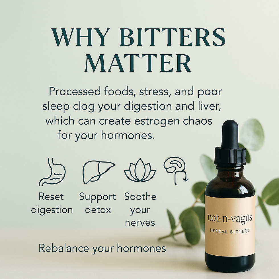 Thumbnail: Not ~N~Vagus herbal Bitters for Hormonal Balancing