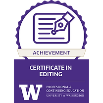 University of Washington Professional & Continuing Education - Certificate in Editing - 2025-09-09.png