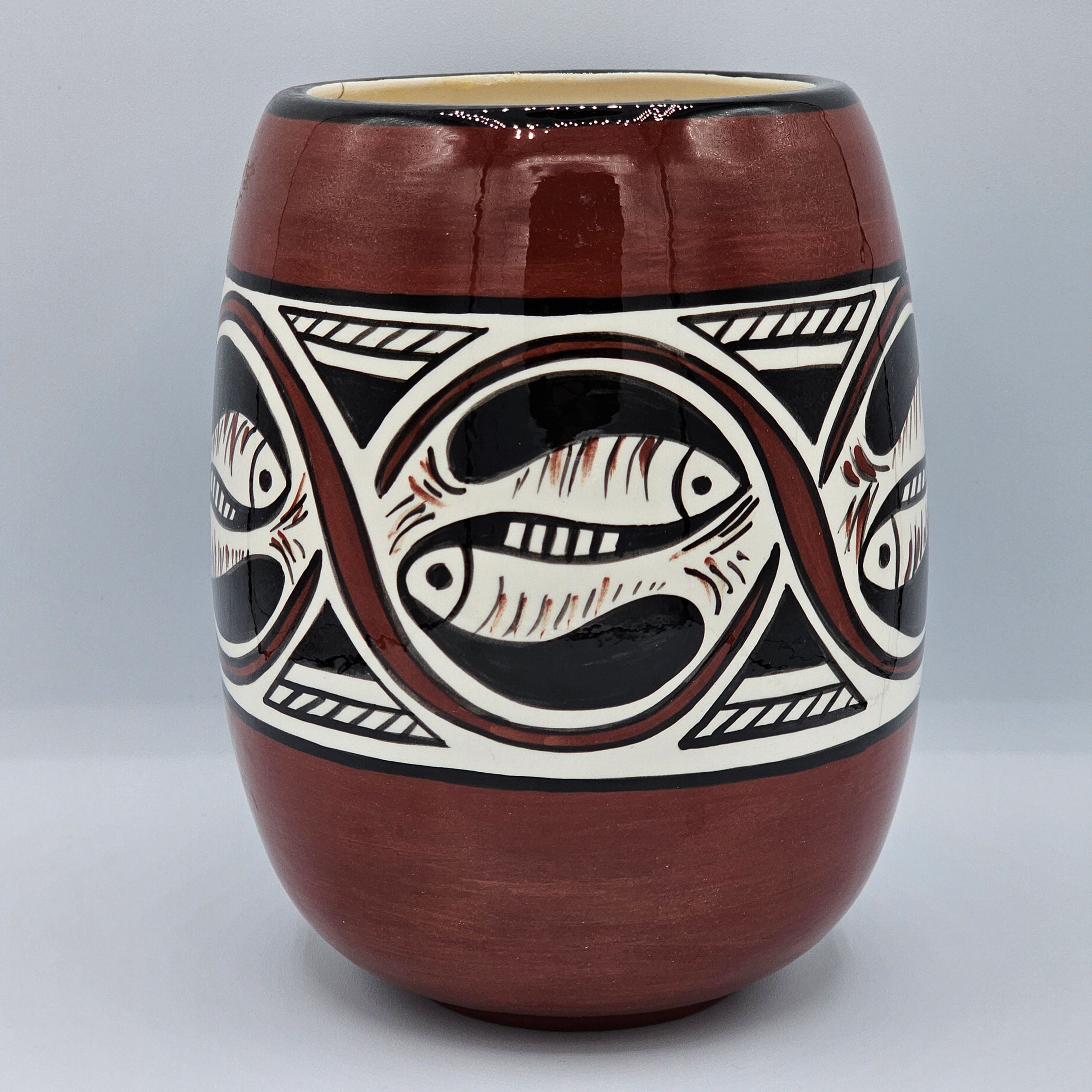 Small Trypillian Motif Vase