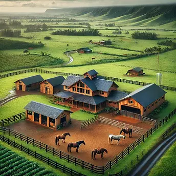 9e01b99d-cd6a-4a69-9fa7-be6127153920e house has a rustic yet elegant design with wooden be