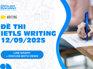 Đề Thi IELTS Writing 12.09.2025