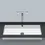 Thumbnail: Alape undermount washbasin UB.ME750, 3227701000