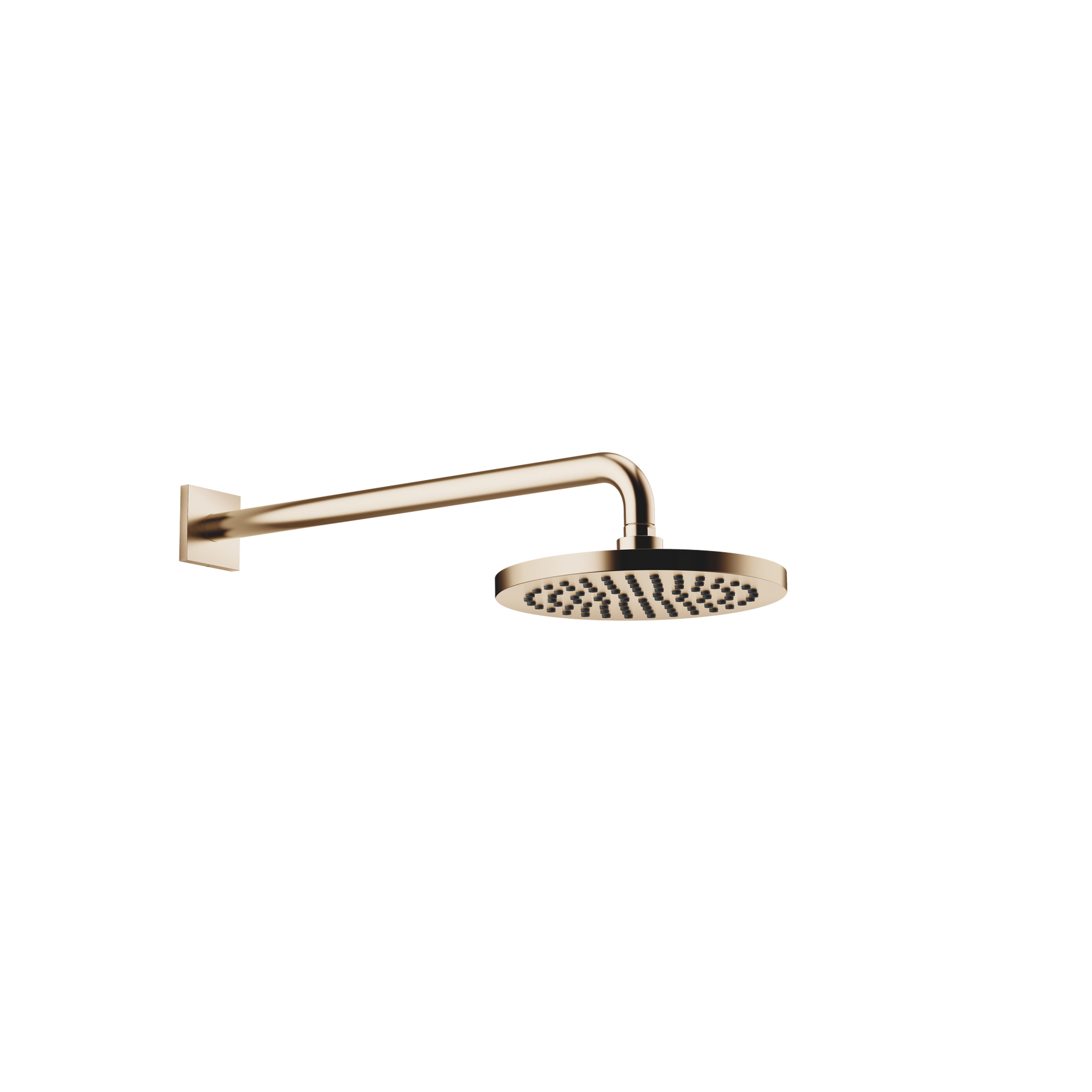 Rain shower head 220 mm - Brushed Champagne
