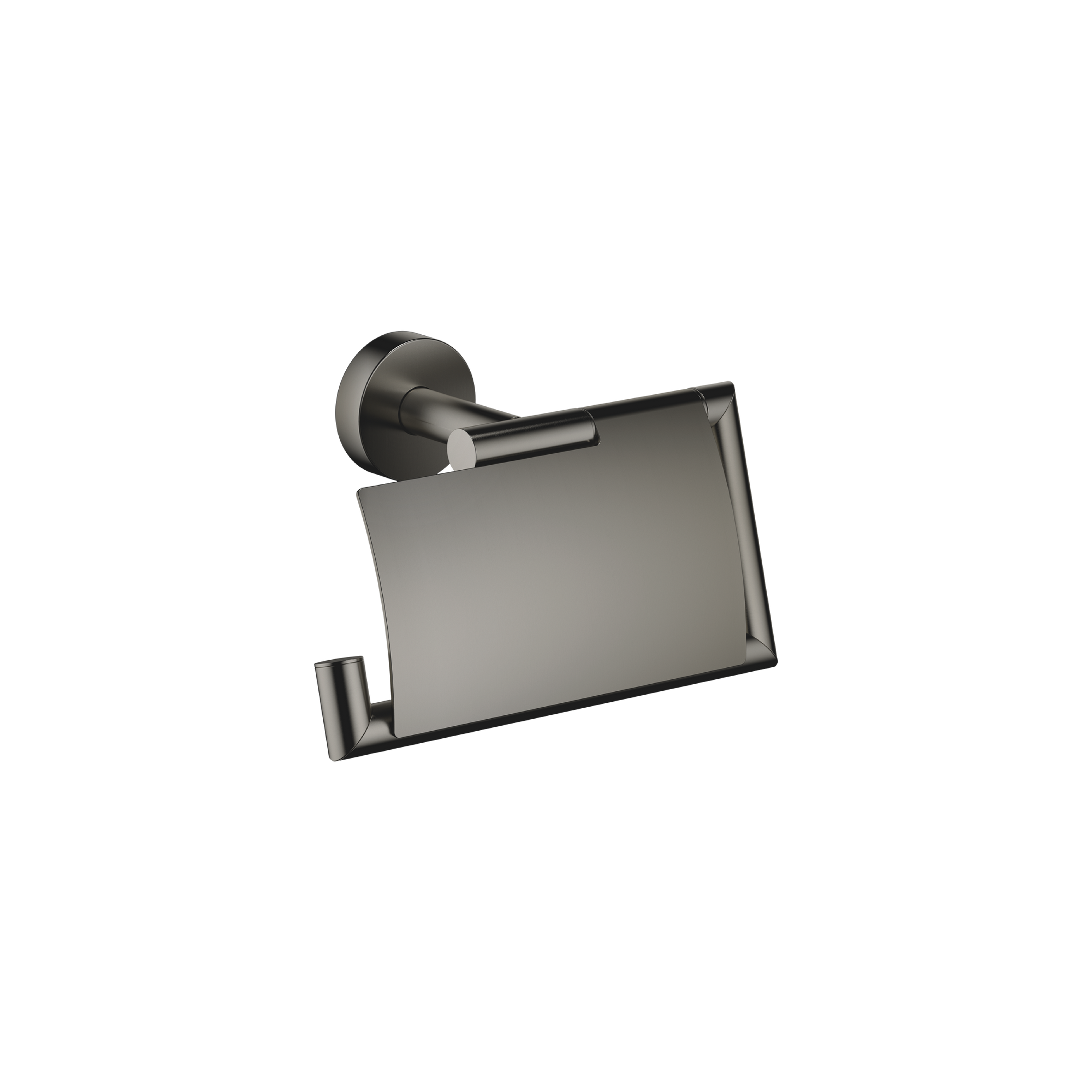 WC popieriaus laikiklis- Brushed Dark Platinum