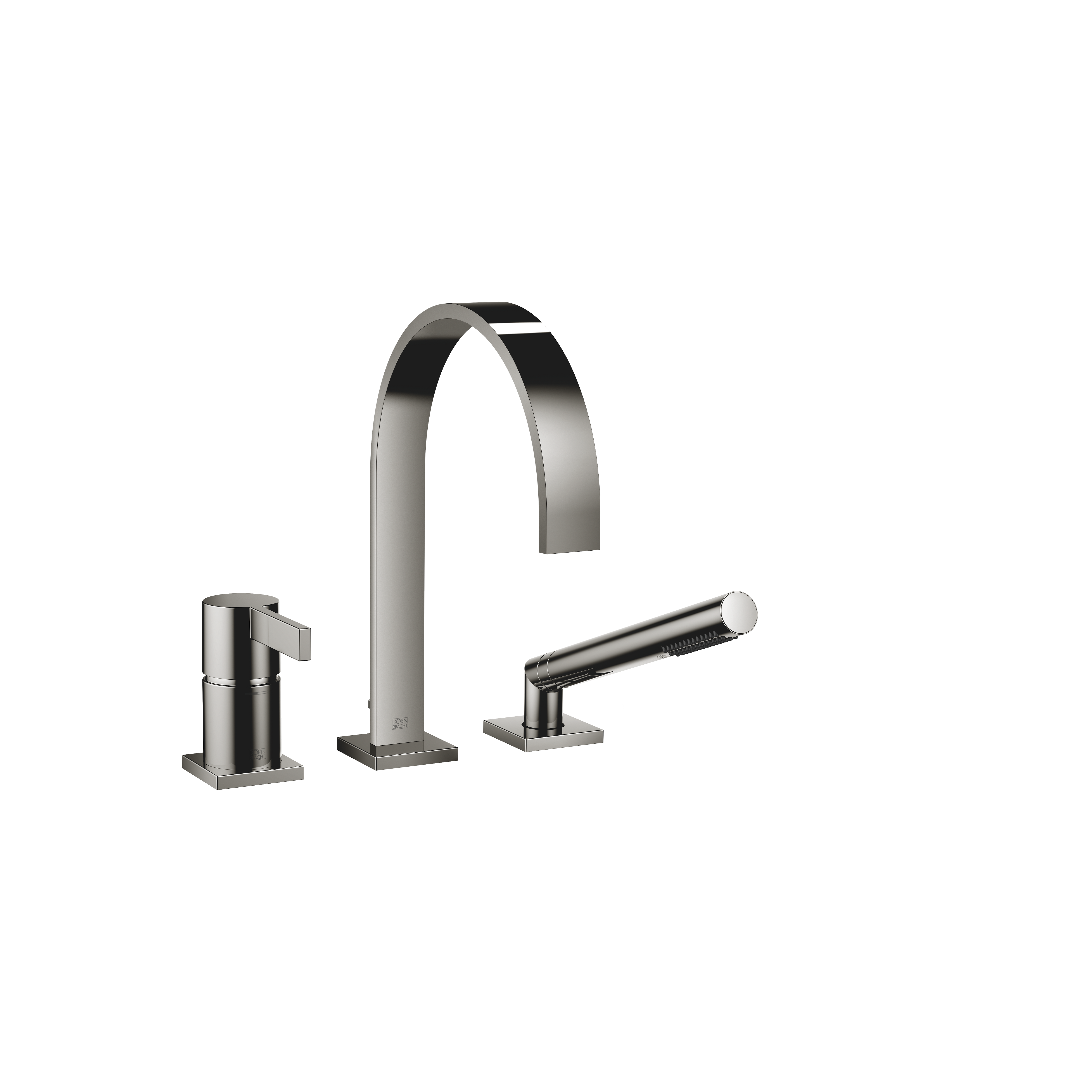 MEM 3-hole Bathroom Faucet - Dark Chrome