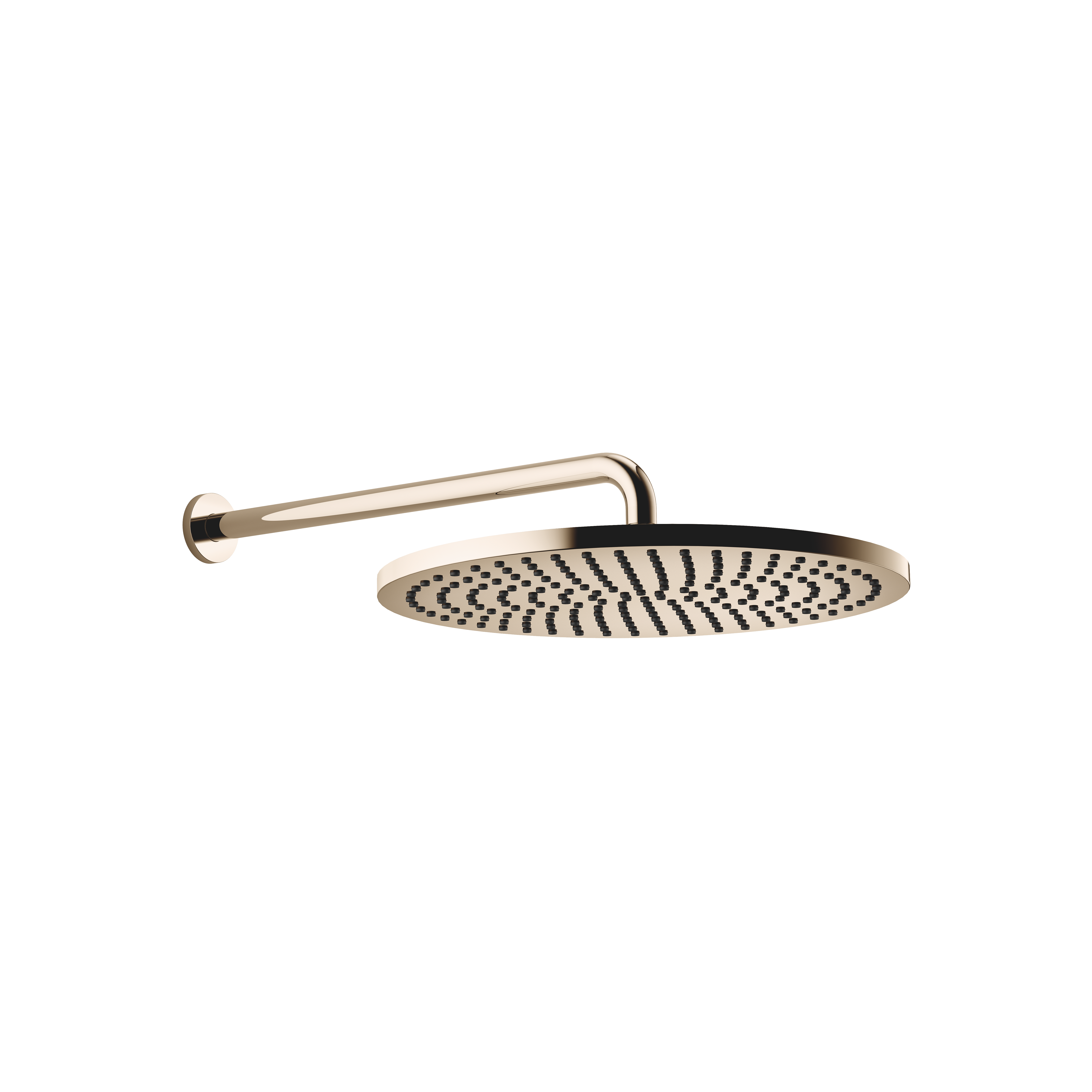 Rain shower head 400 mm - Champagne