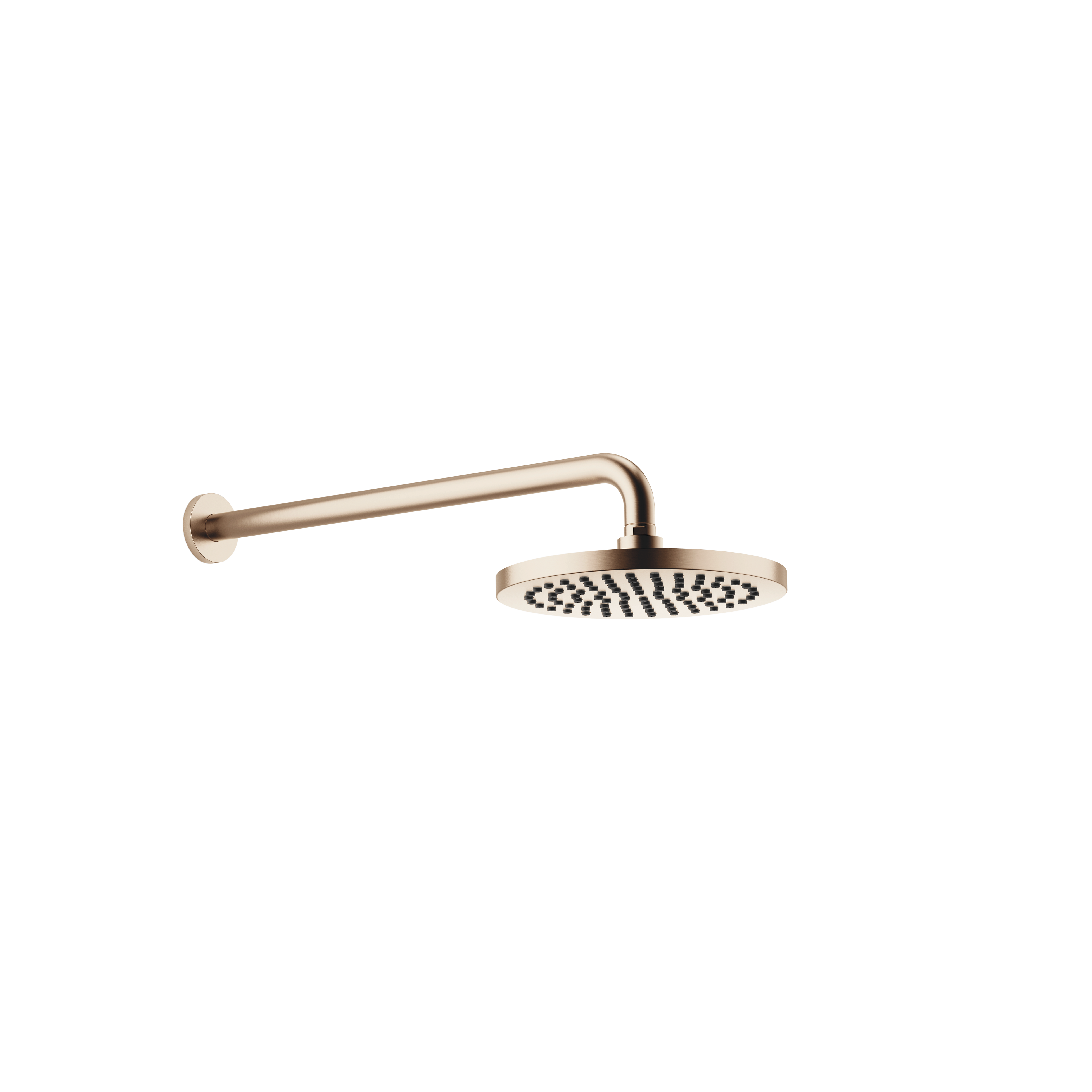 FlowReduce Rain Shower Head - Brushed Champagne