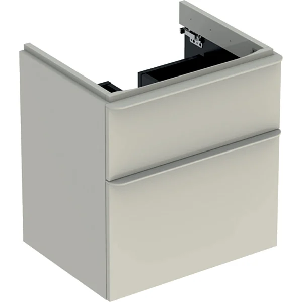Thumbnail: Washbasin with cabinet Geberit Smyle Square 60 cm