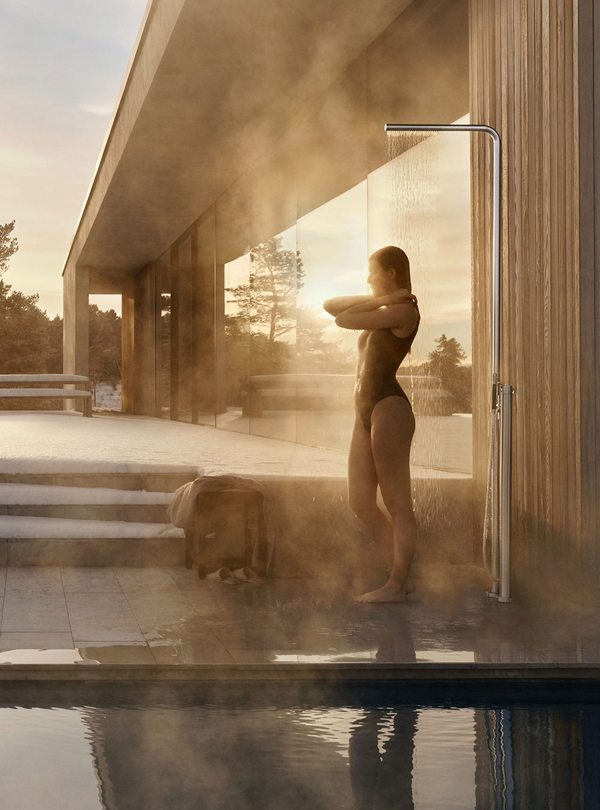 VOLA FS5 Freestanding bathroom faucet