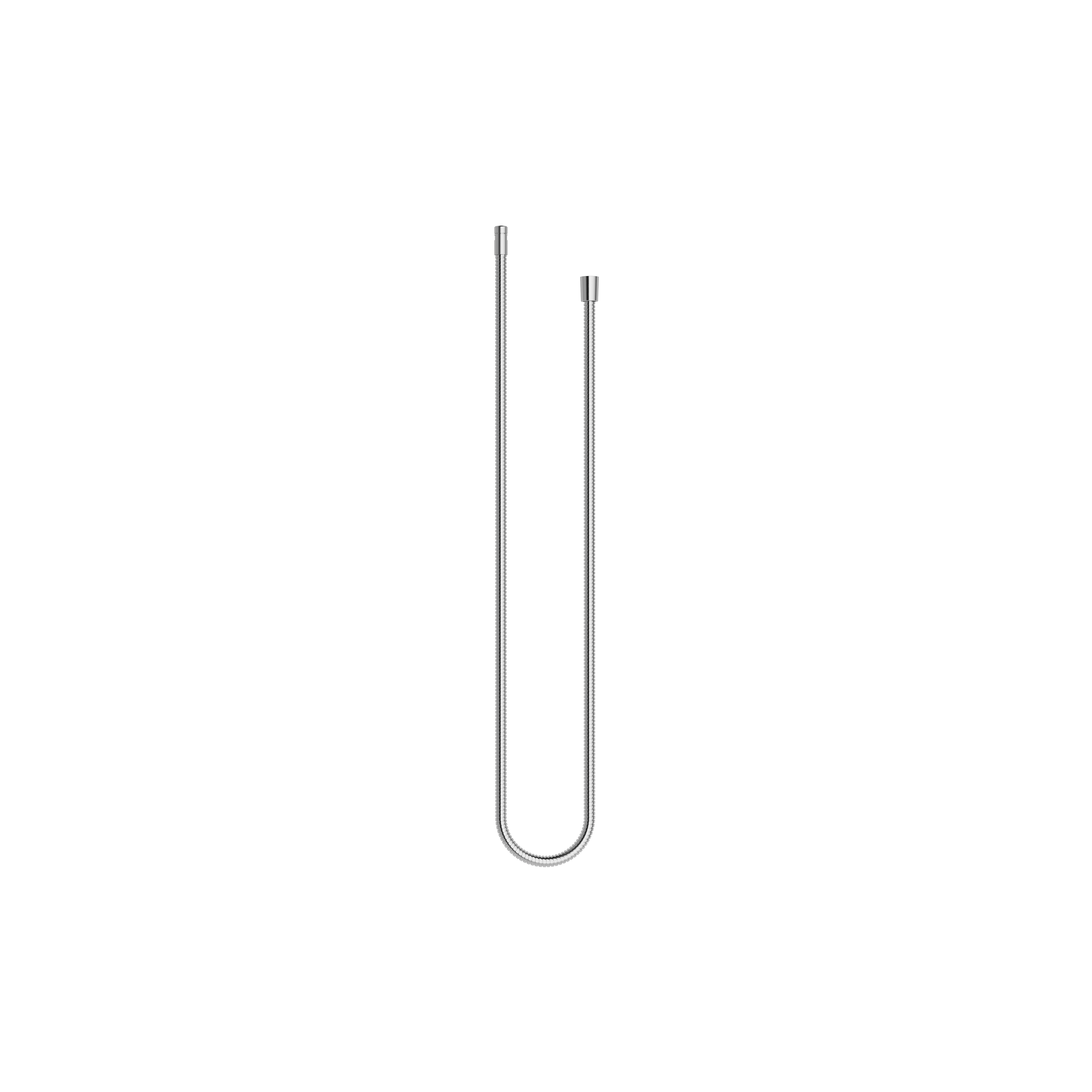 Shower hose 1/2" x 3/8" x 1750 mm - Brushed Chrome