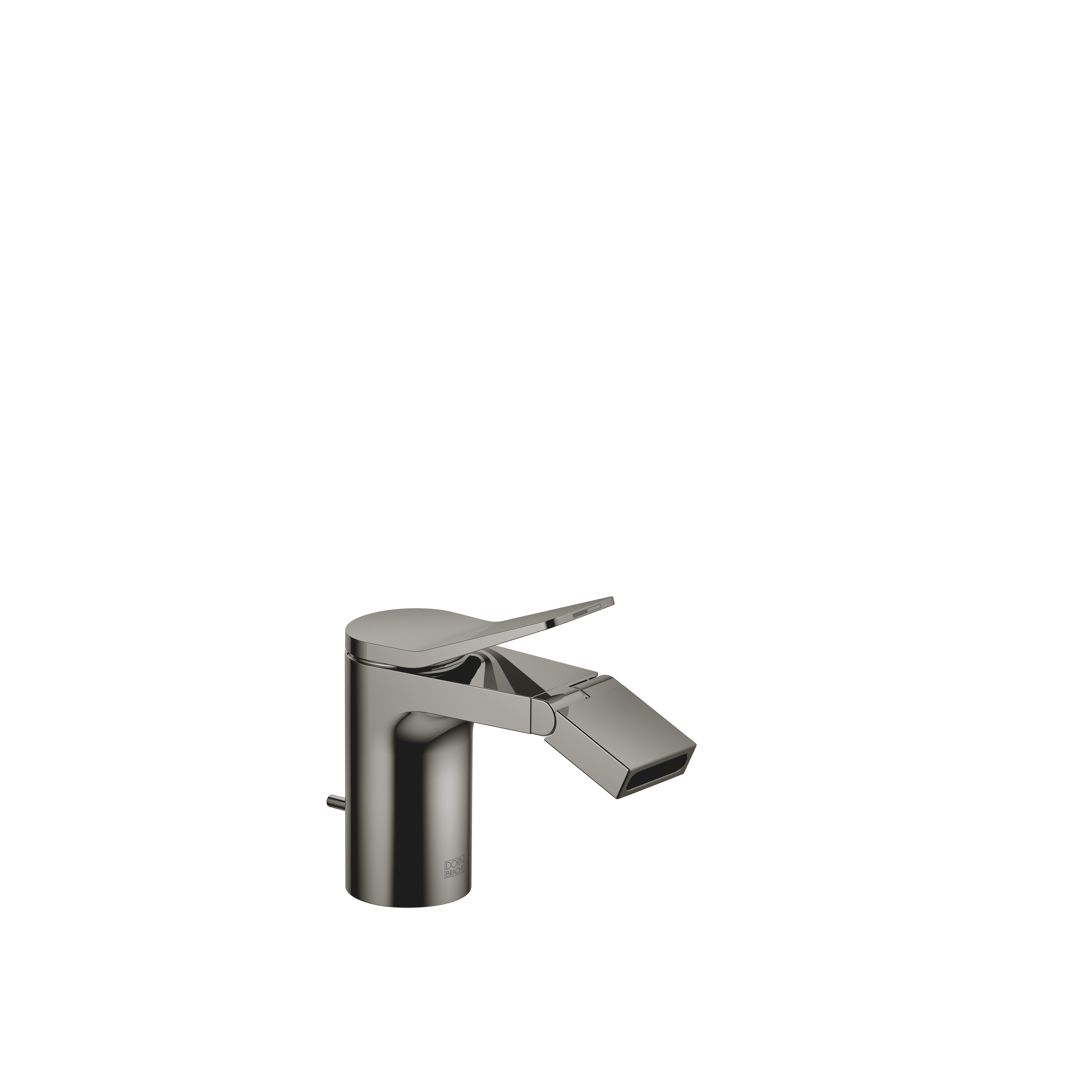 LISSE Bidet mixer with valve - Dark Chrome