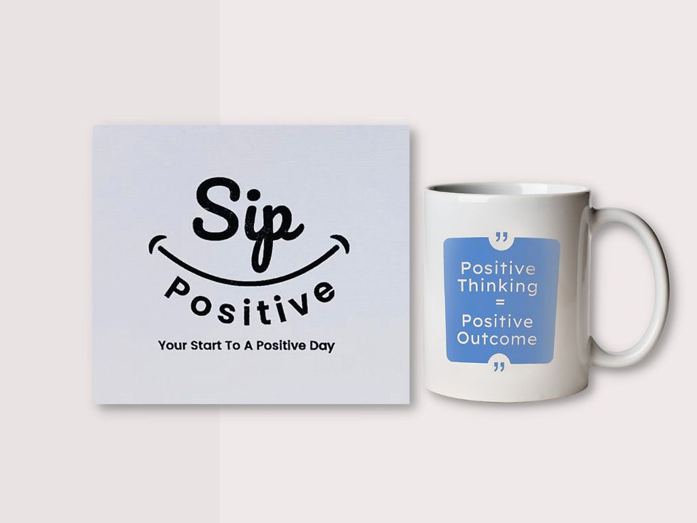Thumbnail: THINK POSITIVE MUG