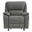 Thumbnail: Barcalounger Jones Fabric Rocker Recliner with Power Headrests, Gray