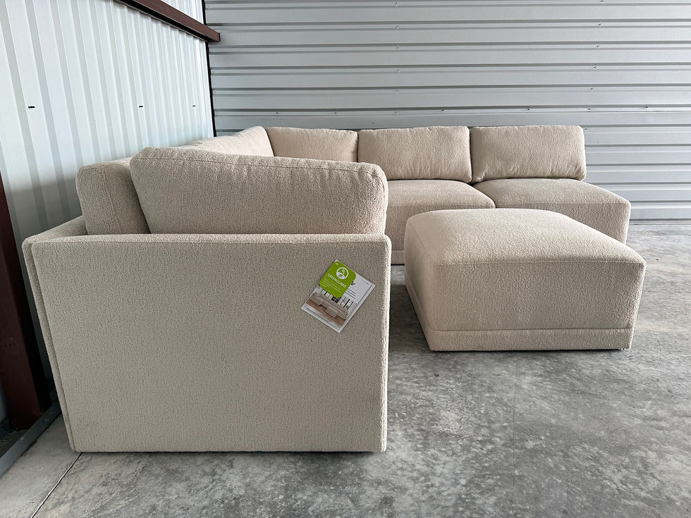 Thumbnail: Thomasville Fallon Modular Sectional 6-piece with Ottoman