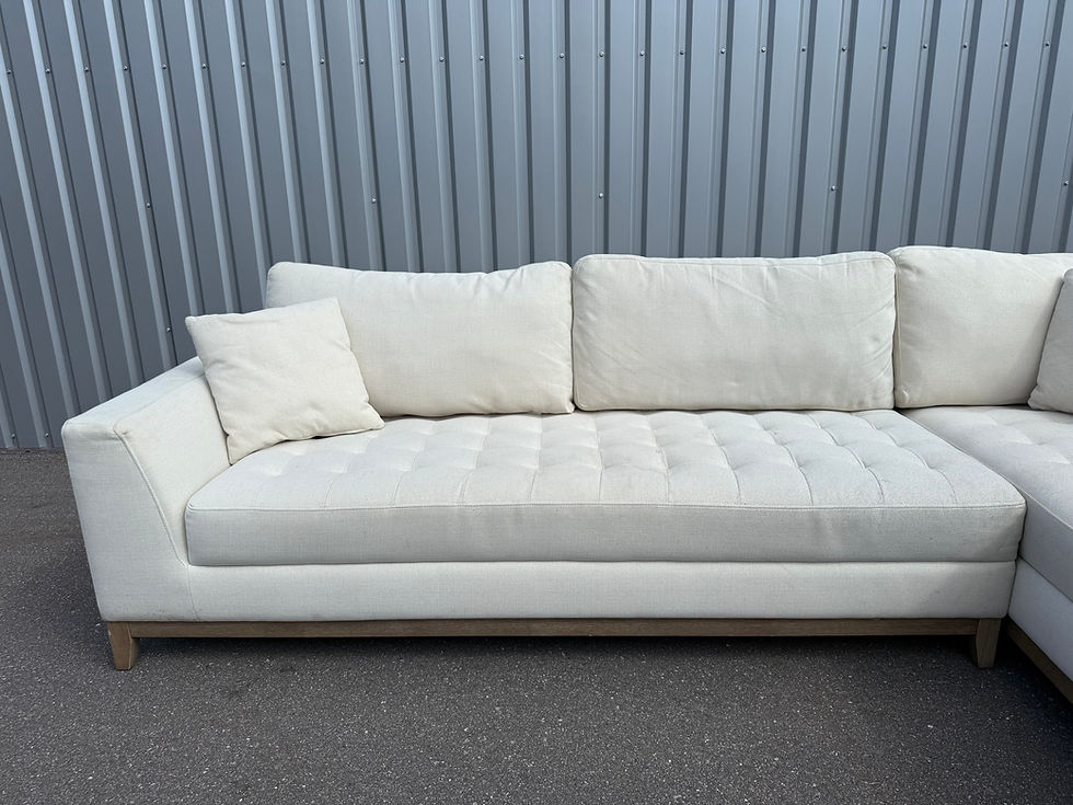 Thumbnail: Bryor Fabric Sectional, Cream