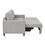 Thumbnail: Thomasville Ella Convertible Sleeper Sofa, Light Gray