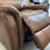 Thumbnail: Barcalounger Presley Leather Power Rocker Recliner with Power Headrest, Brown