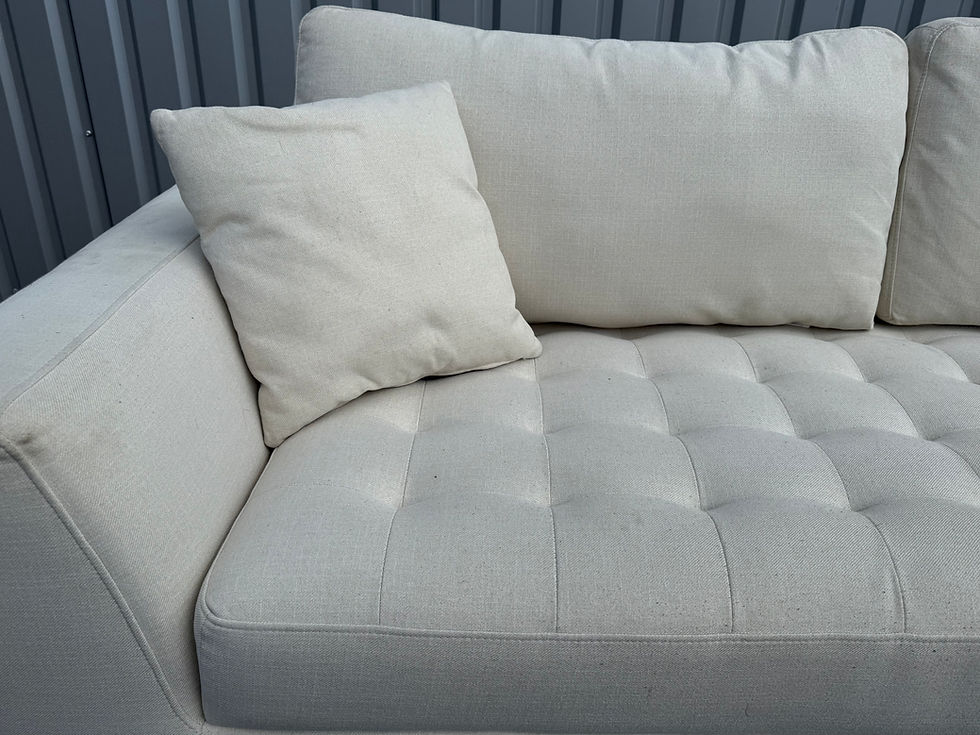 Thumbnail: Bryor Fabric Sectional, Cream