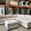 Thumbnail: Thomasville Tisdale Fabric Modular Sectional with Storage Ottoman,Beige