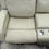 Thumbnail: Barcalounger Leather Power Reclining Loveseat with Power Headrests, Cream