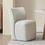 Thumbnail: Blair Fabric Armless Dining Chair with Casters