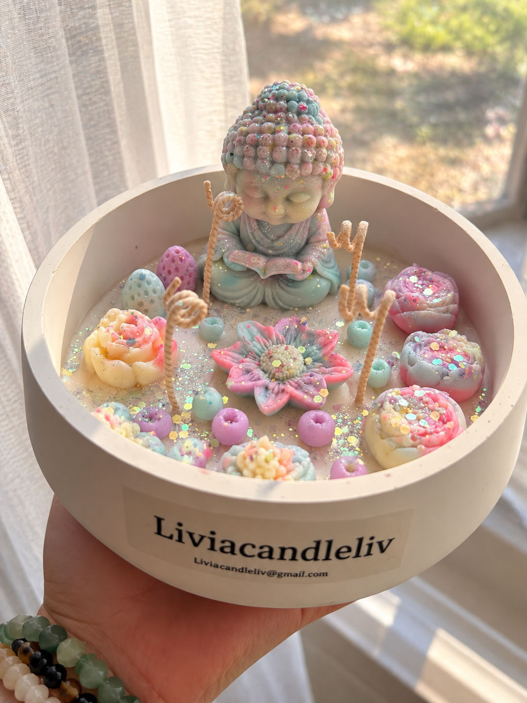 Bougie bouddha XL