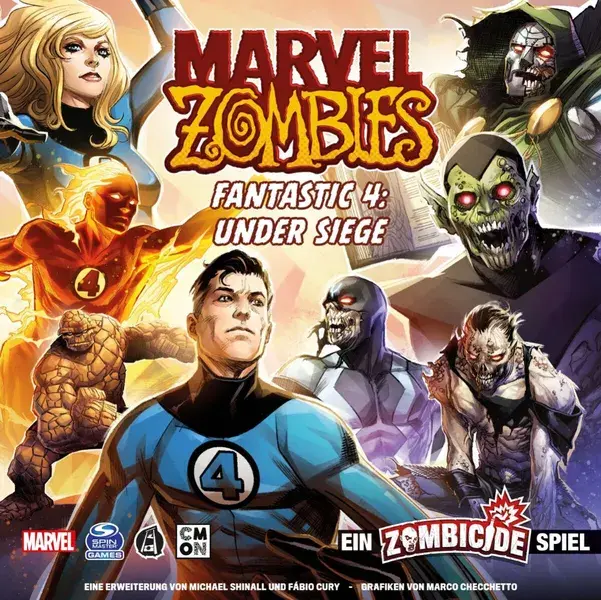 Marvel Zombies : fantastic 4: Under Siege