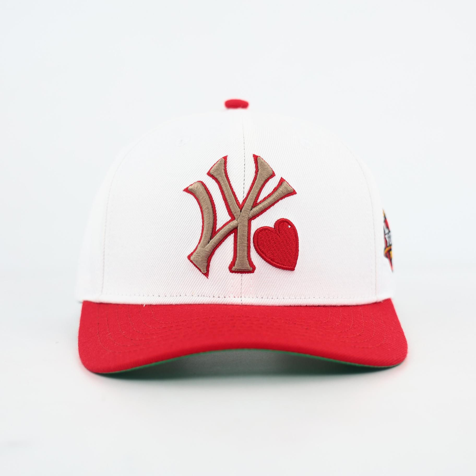 L❤️VE YOURS White/Red SnapBack Hat
