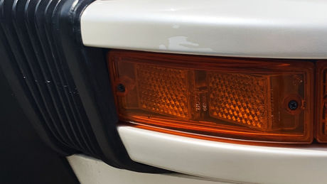 paint peel over turn signal