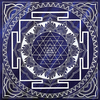 sri-yantra mandala dreams of kali art