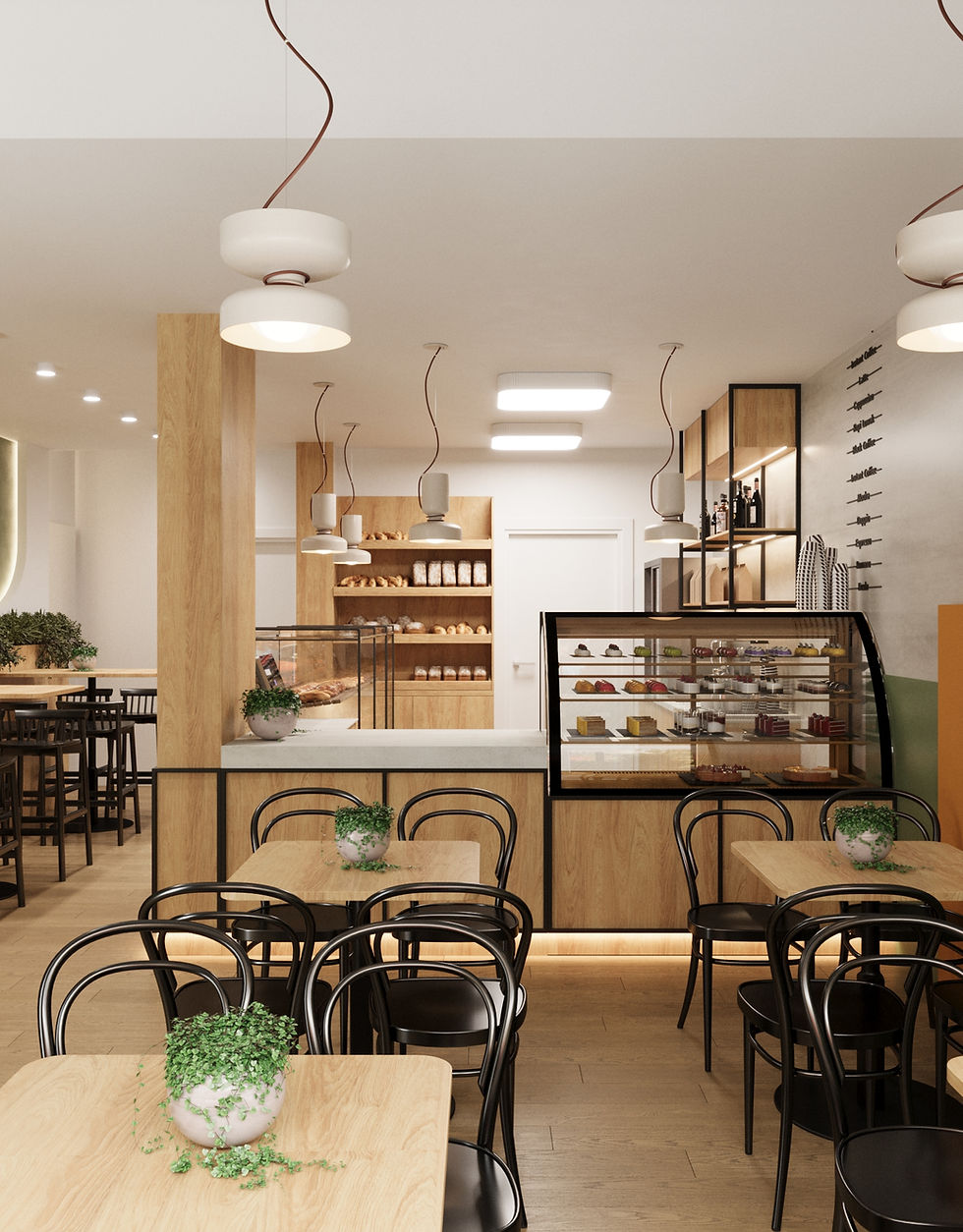 3D render poslovnog prostora