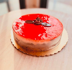 Sarah Bernhardt Strawberry Chocolate Cake
