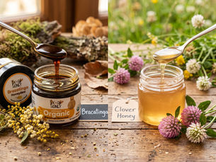 Bracatinga vs Clover Honey: What Sets Them Apart